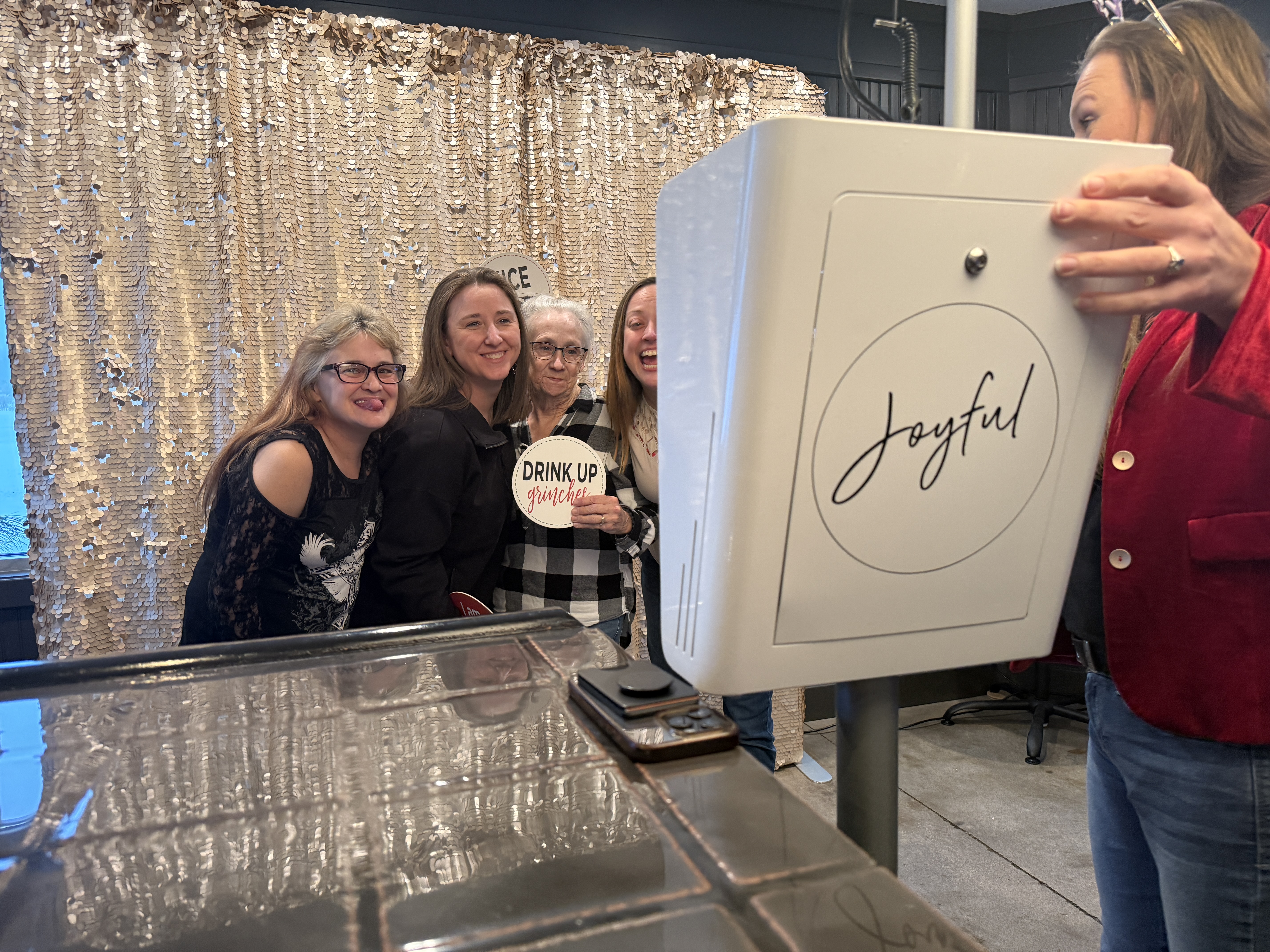 Photo booth at event