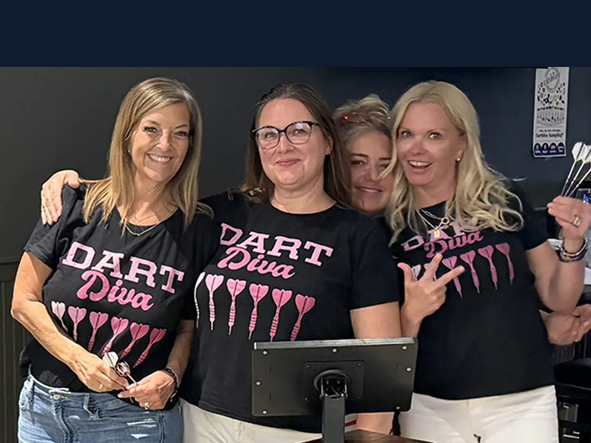 Dart league at South Shore Social