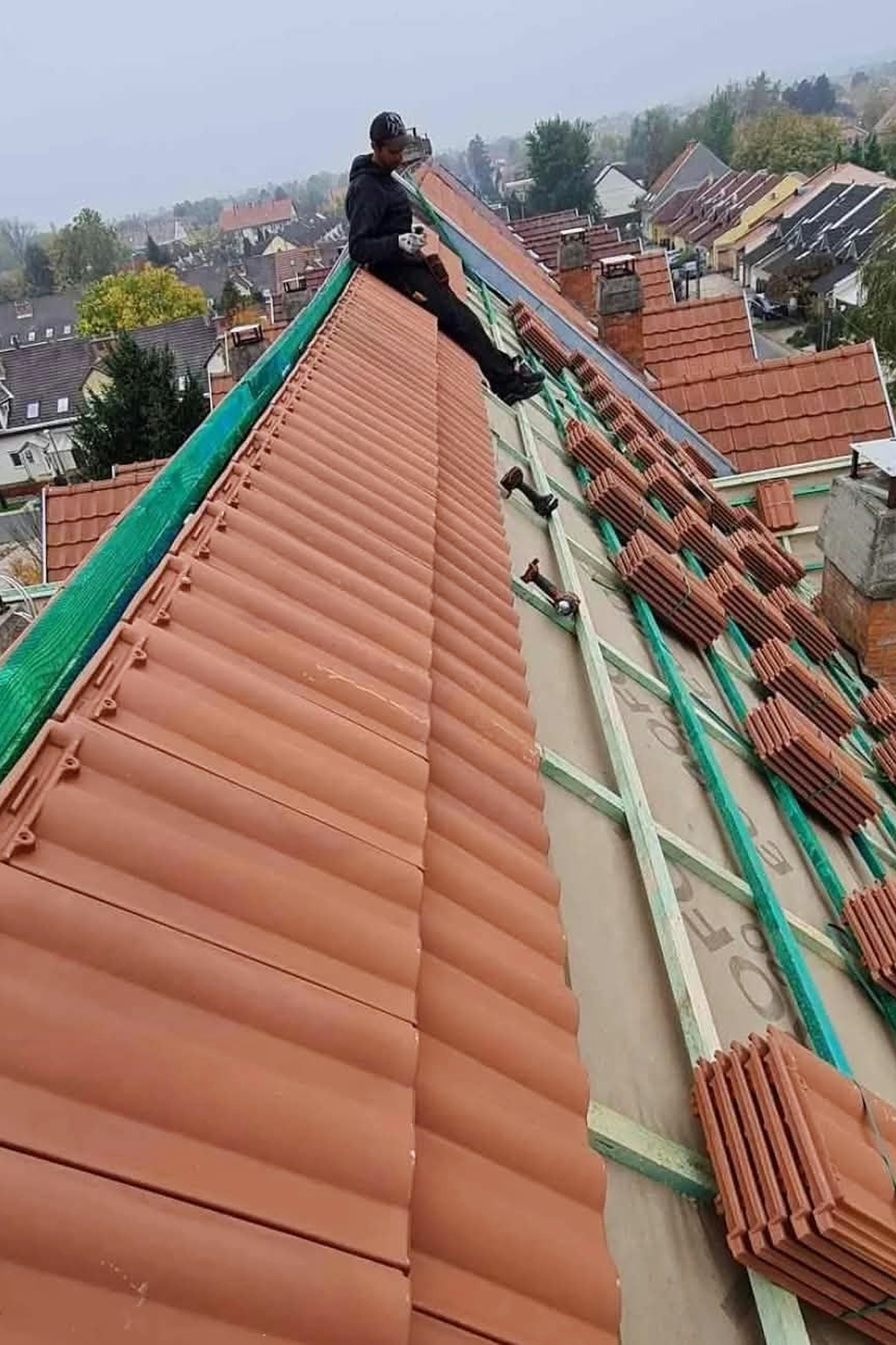 Valbová plechová strecha