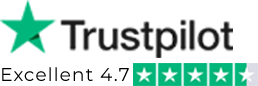 Trustpilot — rated Excellent, 4.7