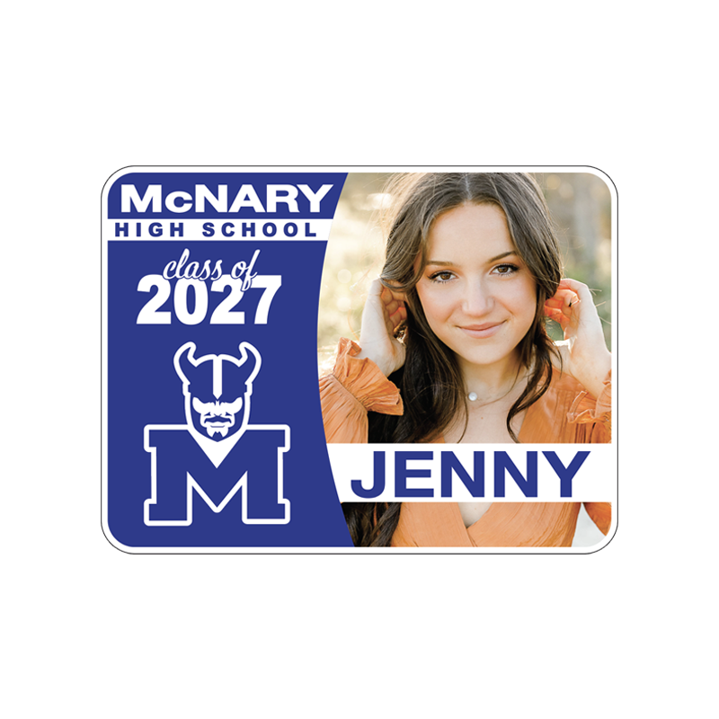 McNary Grad Sign with Picture