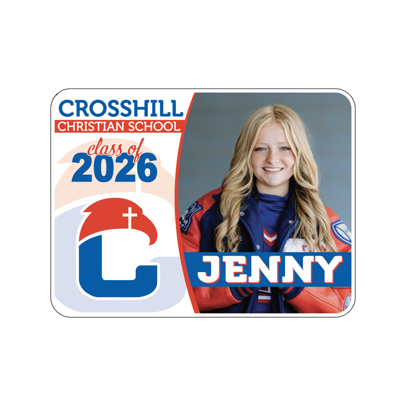 Crosshill Christian Grad Sign with Picture