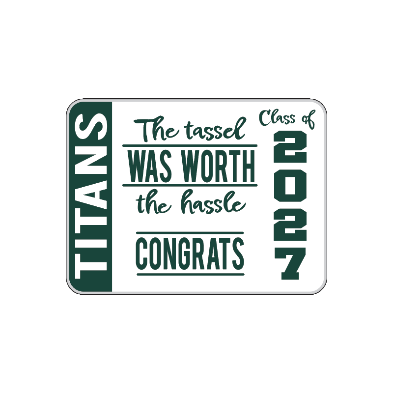 West Salem Grad Sign