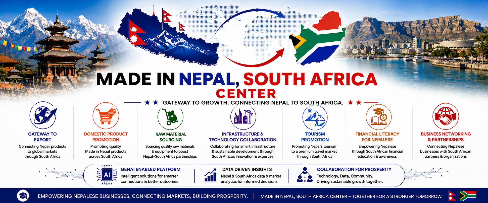 Made in Nepal, South Africa Center Cover Asset