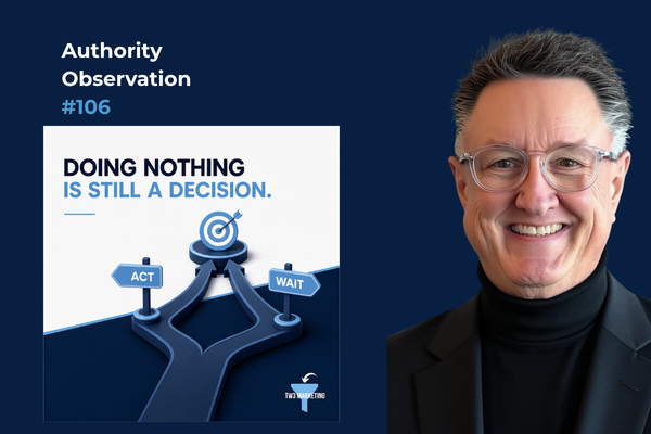 Doing Nothing Is Still a Decision by Bobby Christy