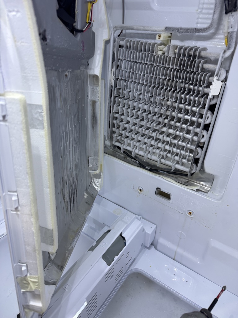 Samsung refrigerator evaporator and defrost drain diagnosis Samsung refrigerator evaporator and defrost drain diagnosis