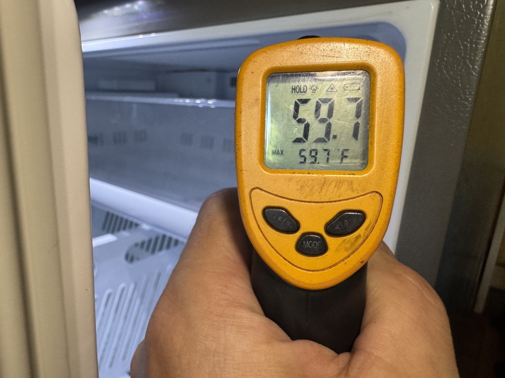 LG refrigerator temperature dropping after compressor replacement and sealed-system repair