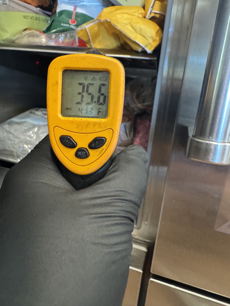Sub-Zero freezer surface temperature dropping during cool-down after repair Sub-Zero freezer surface temperature dropping during cool-down after repair