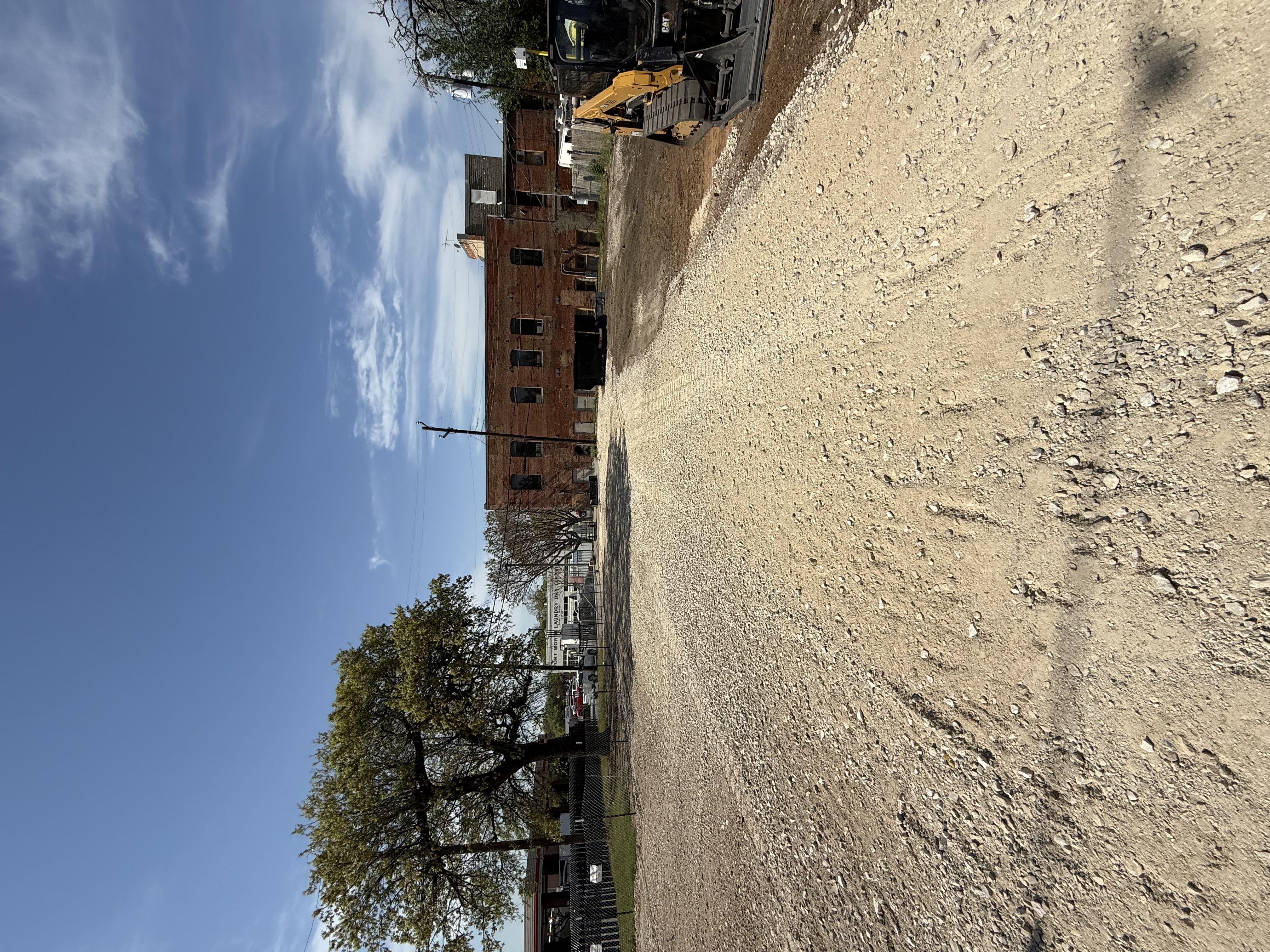 Tiered retaining wall system on a multi-level property in Parker County