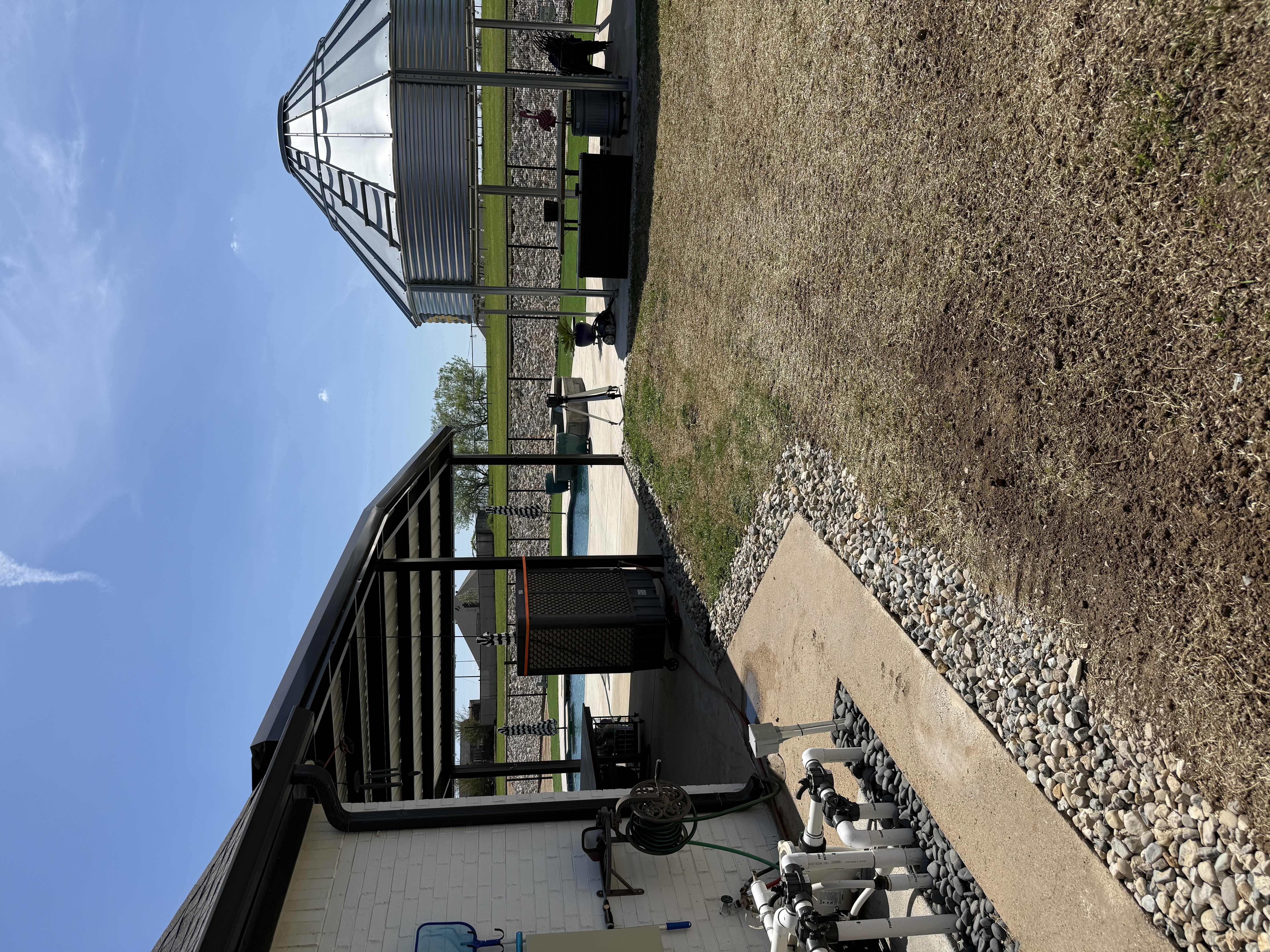 Retaining wall installation for erosion control in North Texas