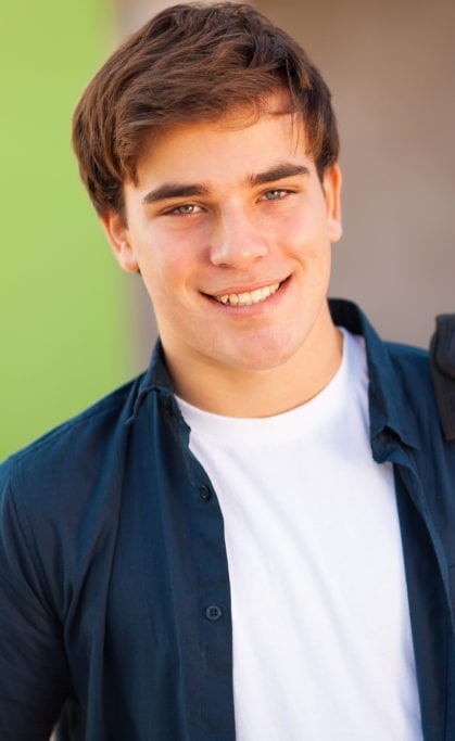 Young Man Smiling