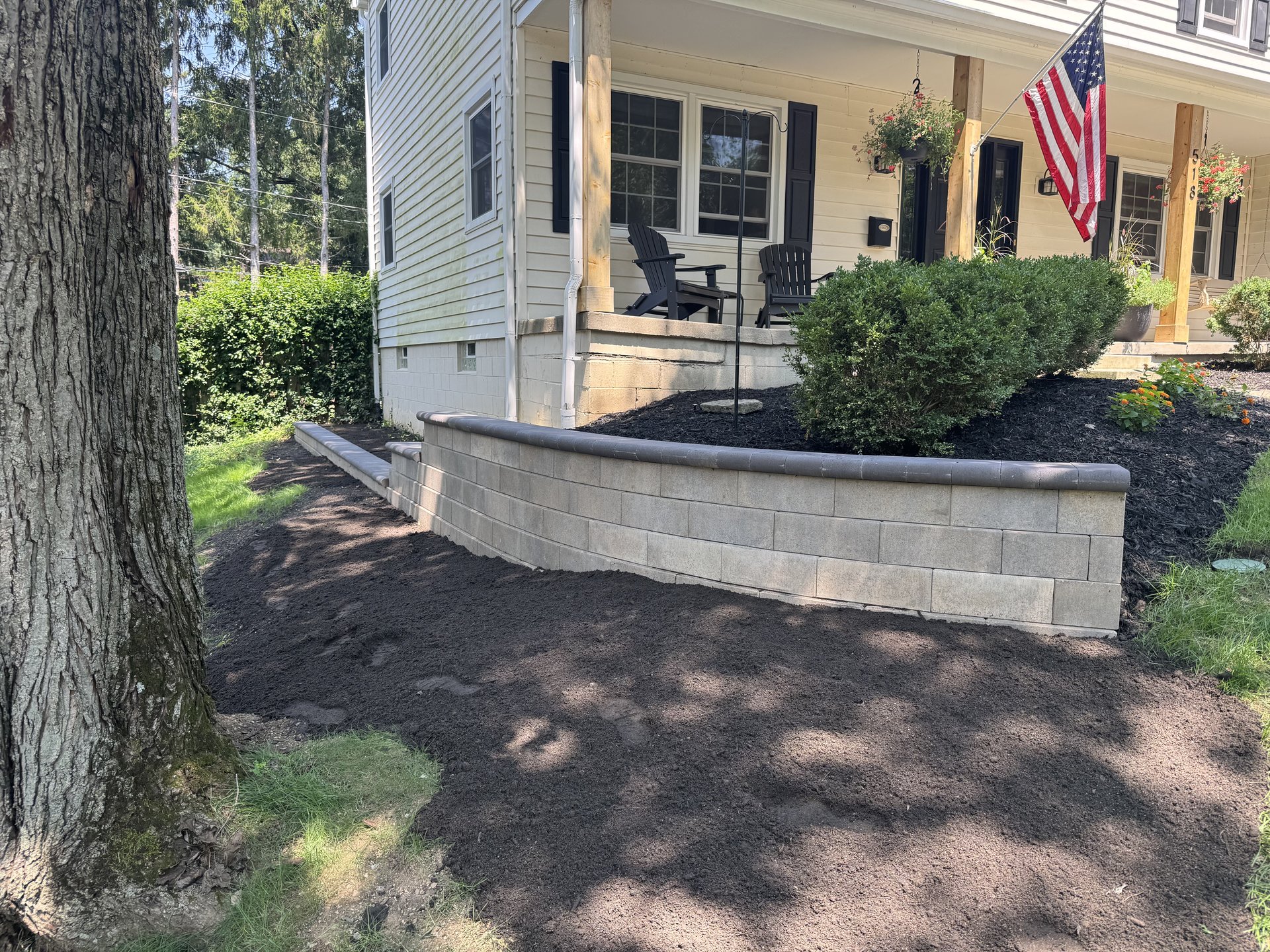 Retaining Wall Installation Columbus