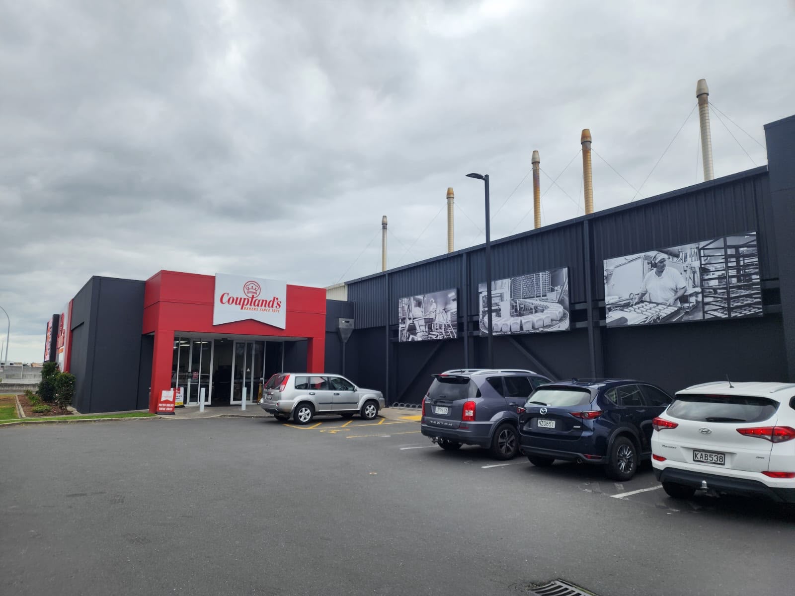 Commercial exterior repaint detail showing clean lines and finish