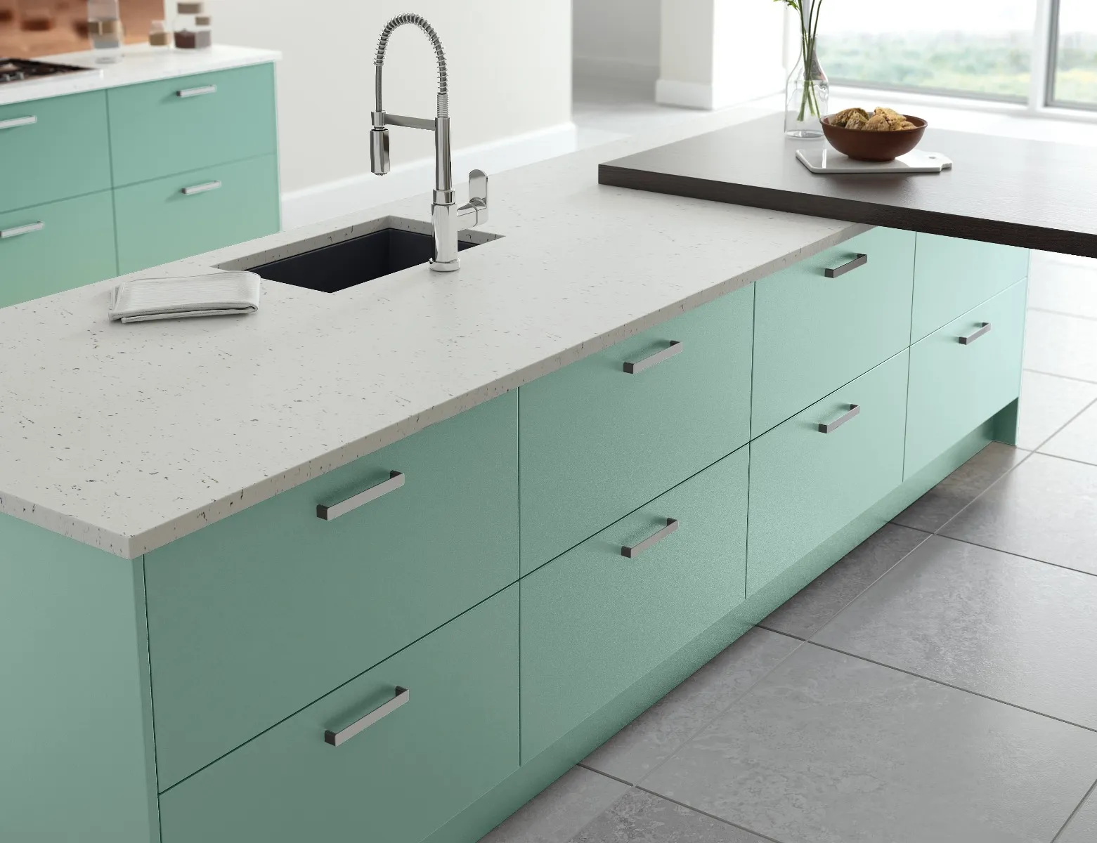 Vivo Matt kitchen in Bespoke