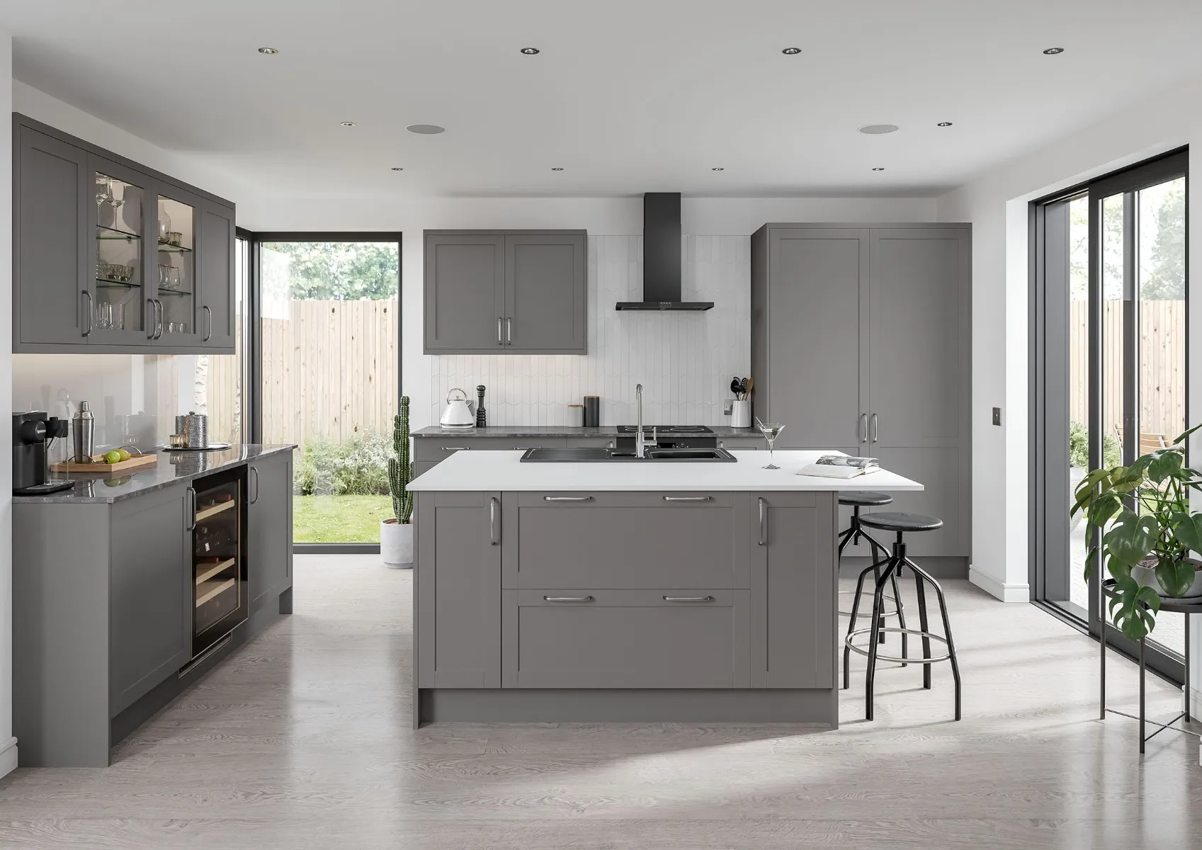 Stratto kitchen in Dust Grey