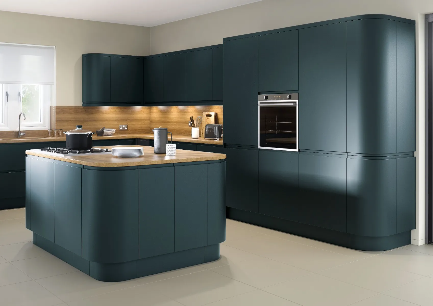 Lucente Matt kitchen in PTO