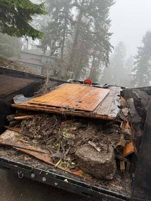 Yard Debris in McMinnville OR.