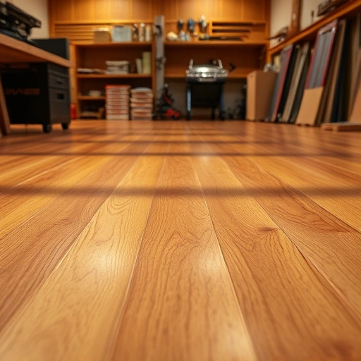 Hardwood floor dent repair in Algonquin IL showcasing seamless restoration and warm tones with polished finish.