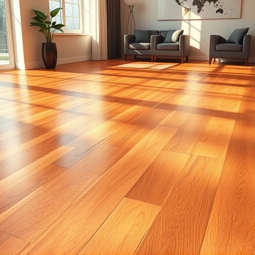 Hardwood floor sealing in Algonquin IL showcases rich finishes and natural grain patterns in a modern room.