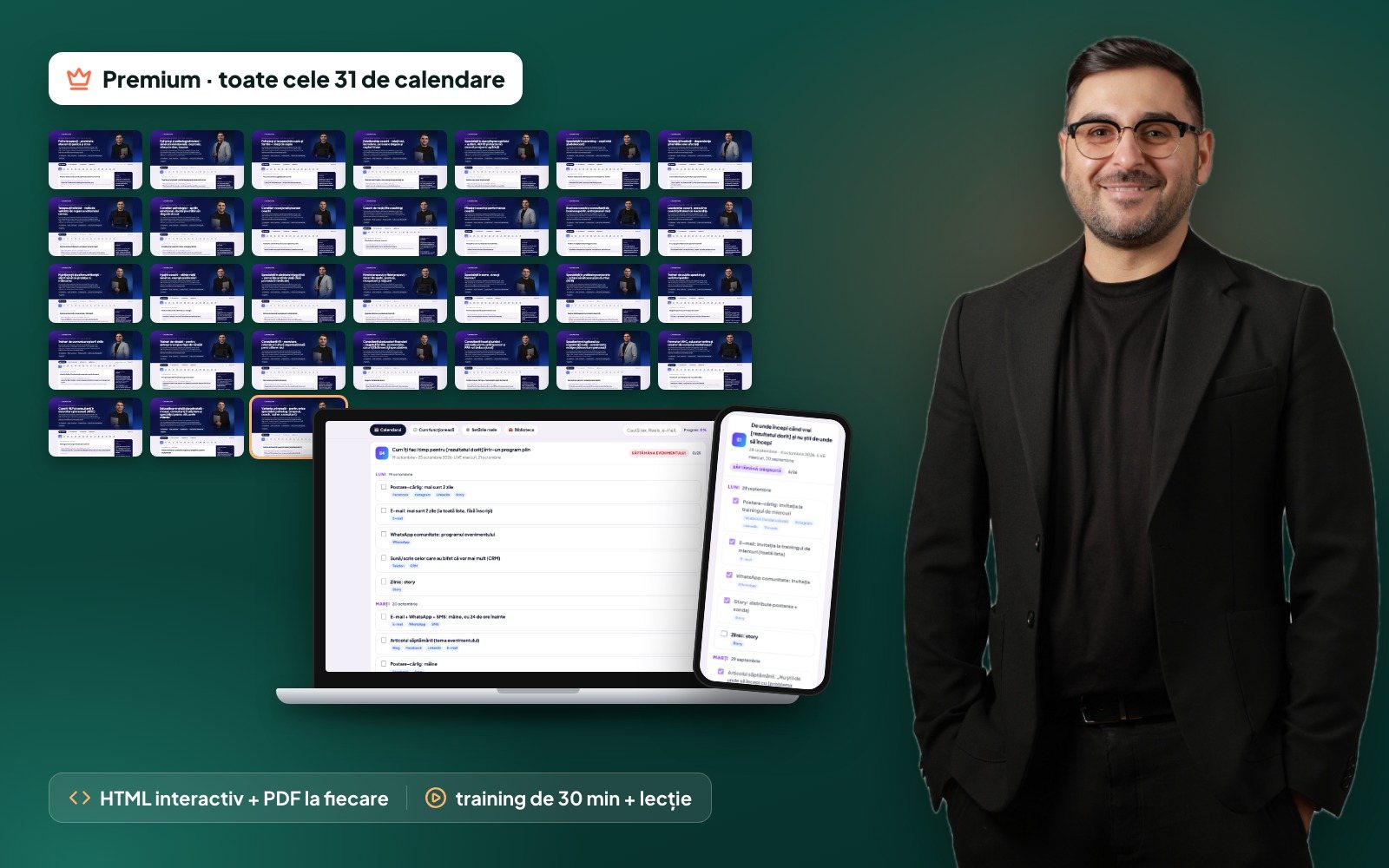 Toate cele 31 de calendare