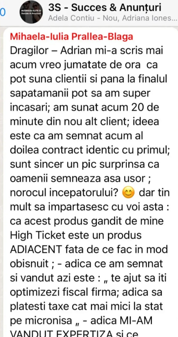 Poveste de succes Mihaela Blaga