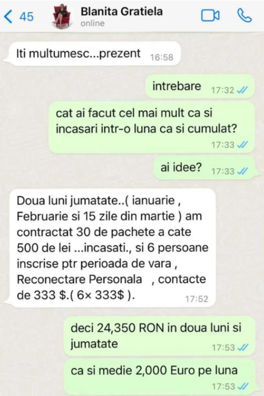 Poveste de succes Grațiela Blăniță