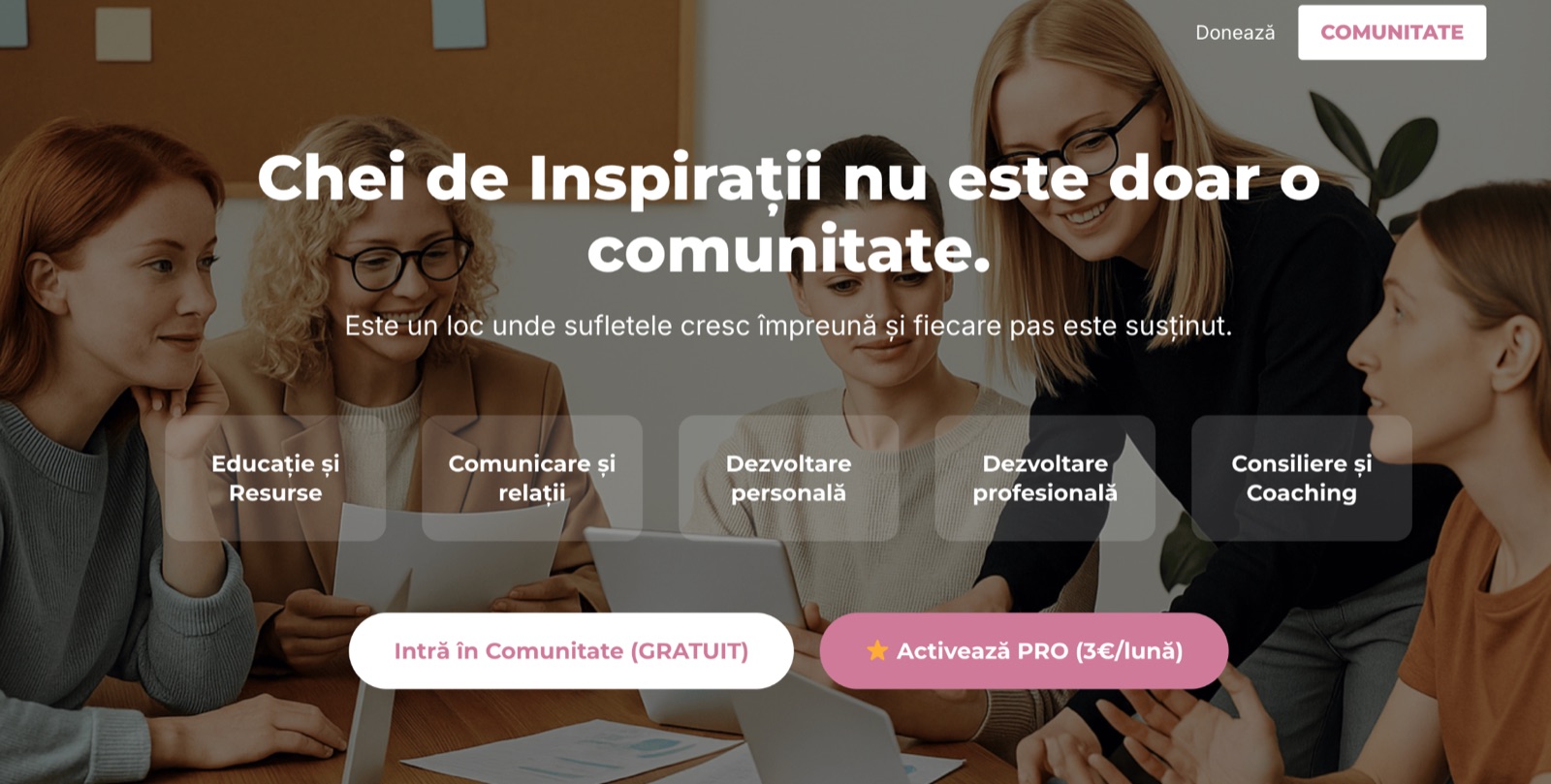 Captură reprezentativă Chei de Inspirații
