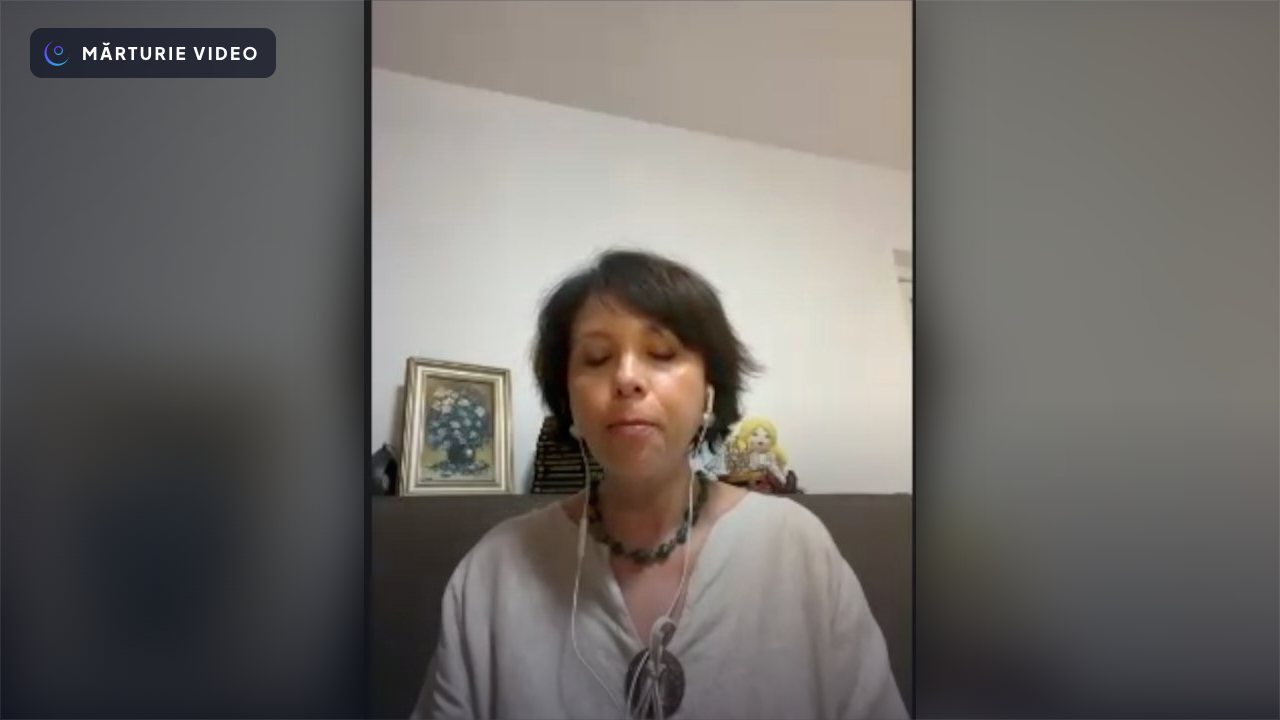 Mărturie video Andreea Saveli