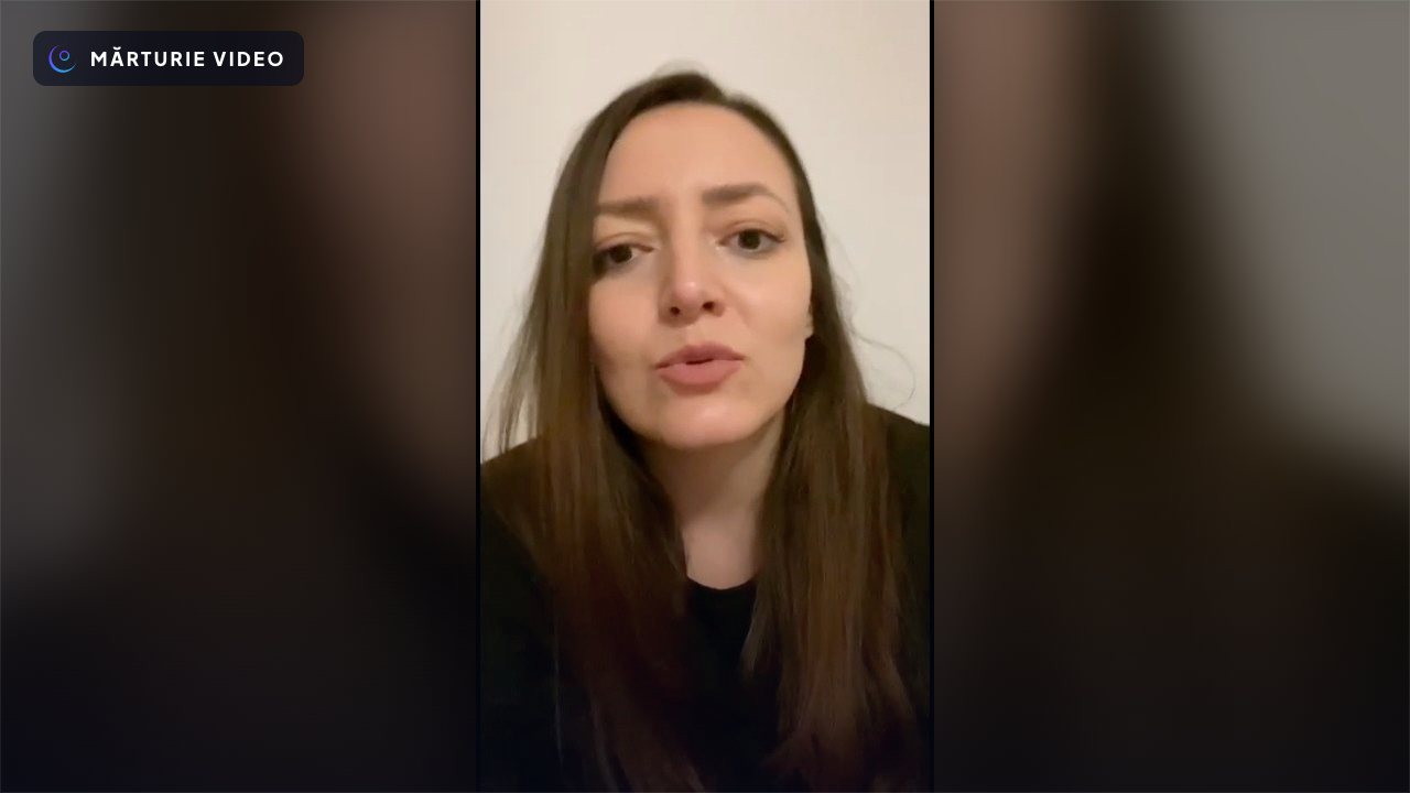 Mărturie video Mihaela Tudorache