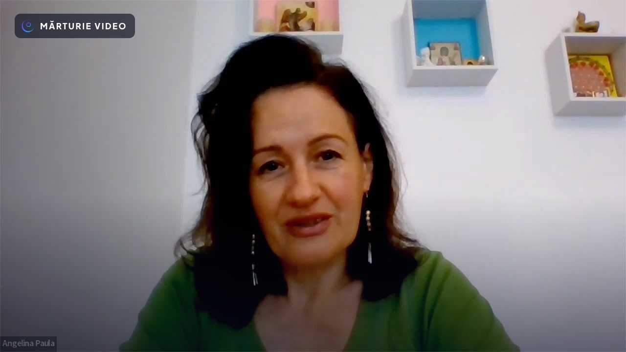 Mărturie video Angelina Paula