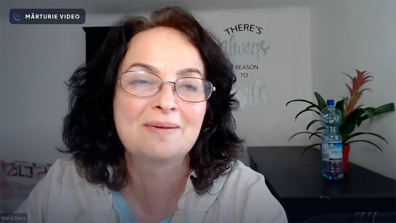 Mărturie video Maria Dura