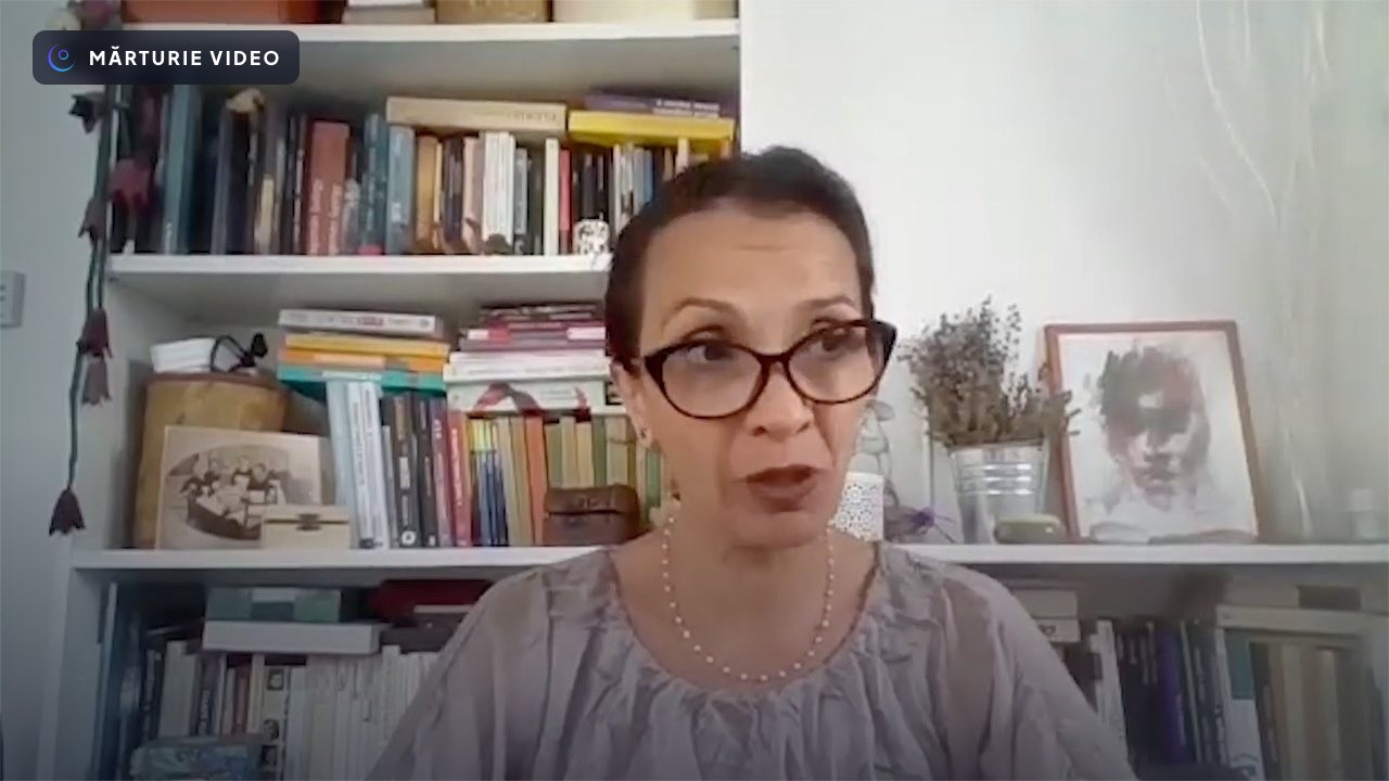 Mărturie video Melinda Kantor