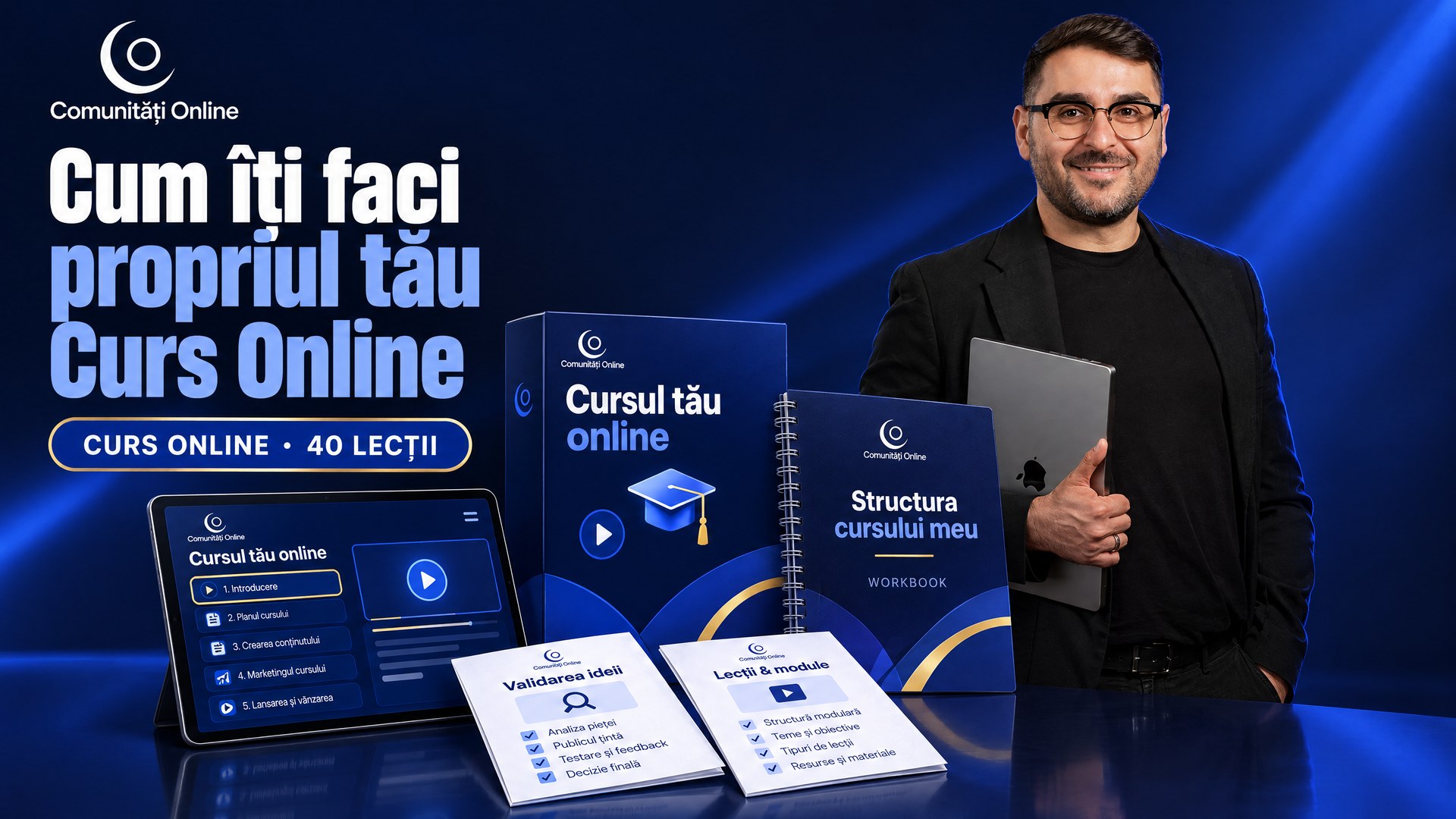 Cum îți faci propriul tău Curs Online