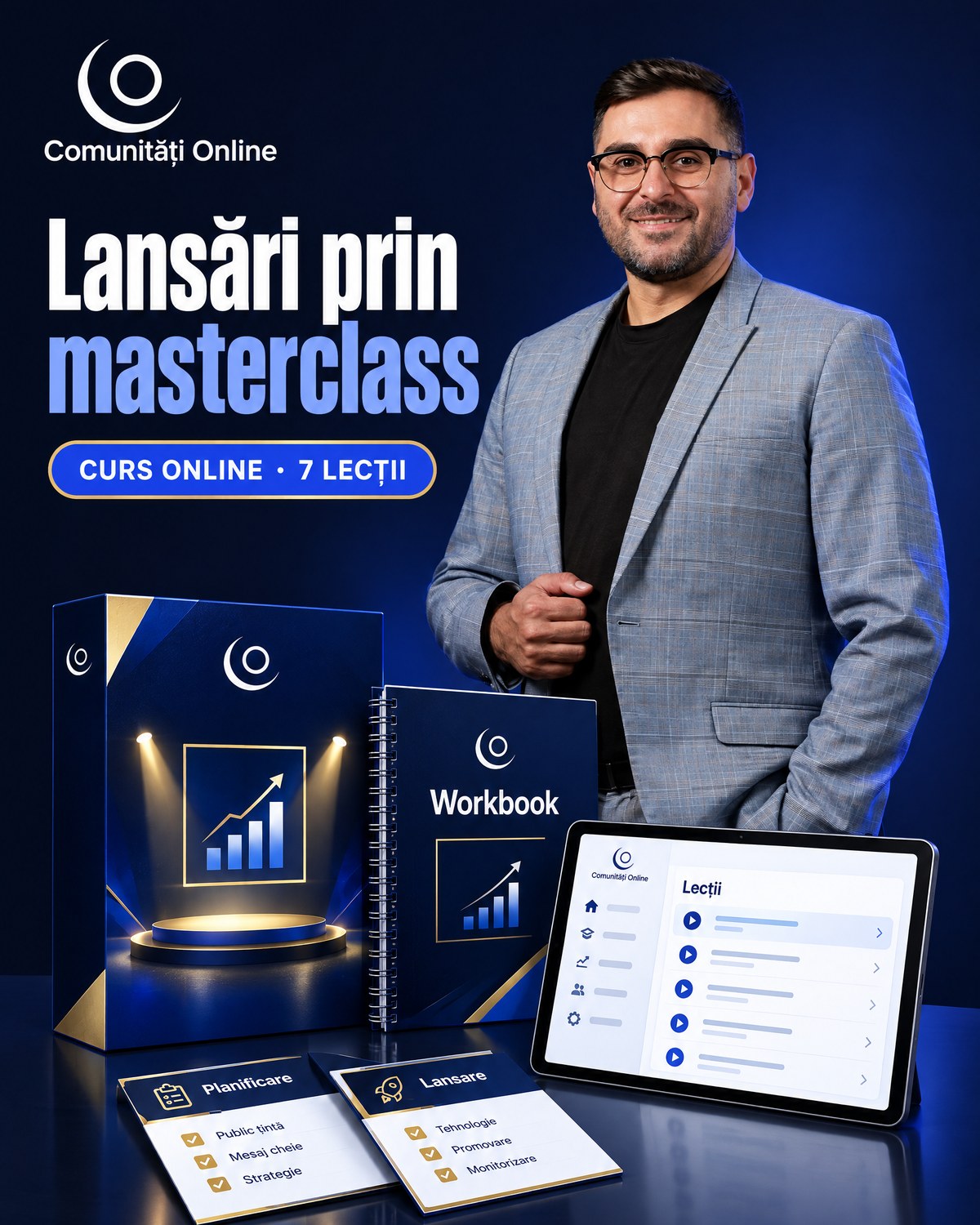 Lansări oficiale prin Masterclass, pas cu pas