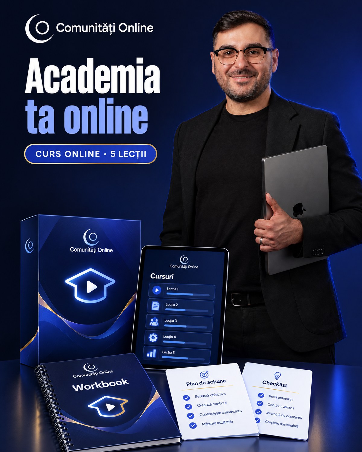 Lansează-ți propria academie de cursuri online