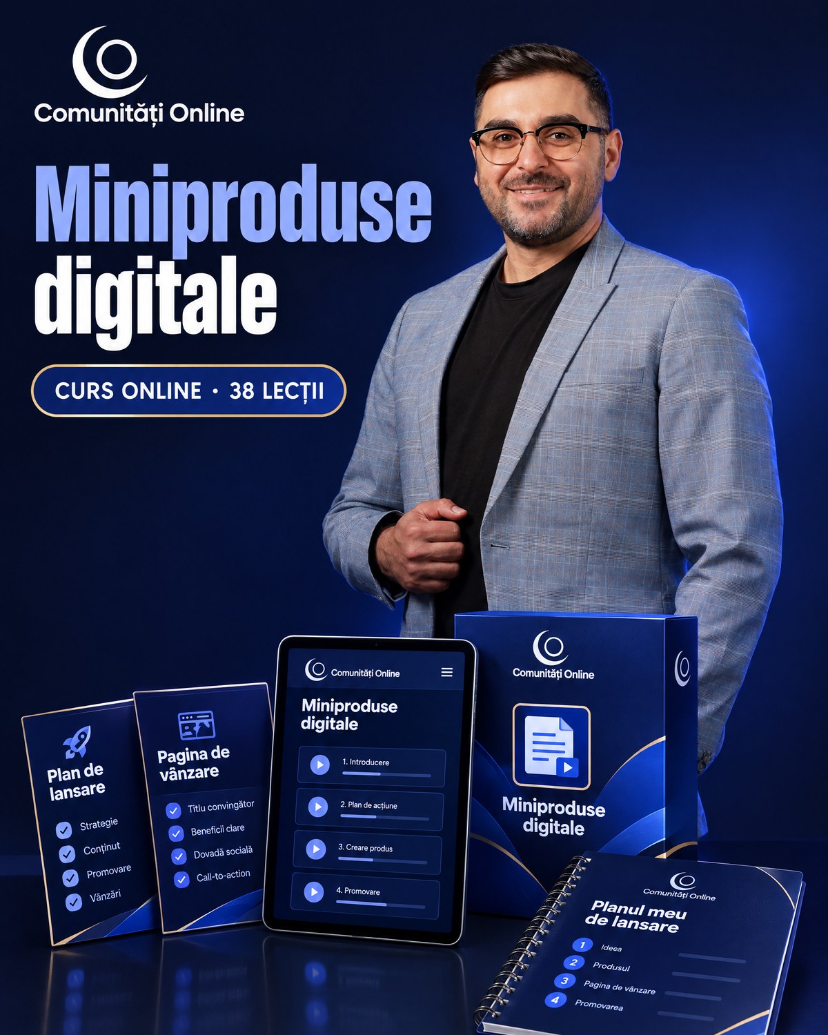 Lansează rapid mini-produse digitale de 27–97 RON