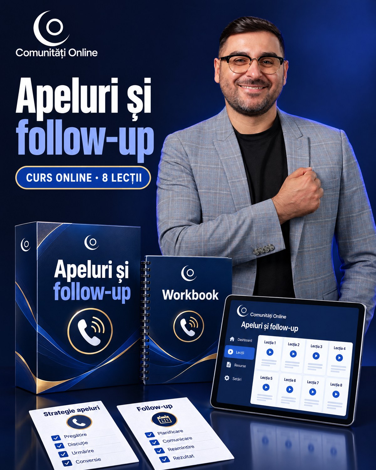Prospectare, apeluri de vânzare și follow-up