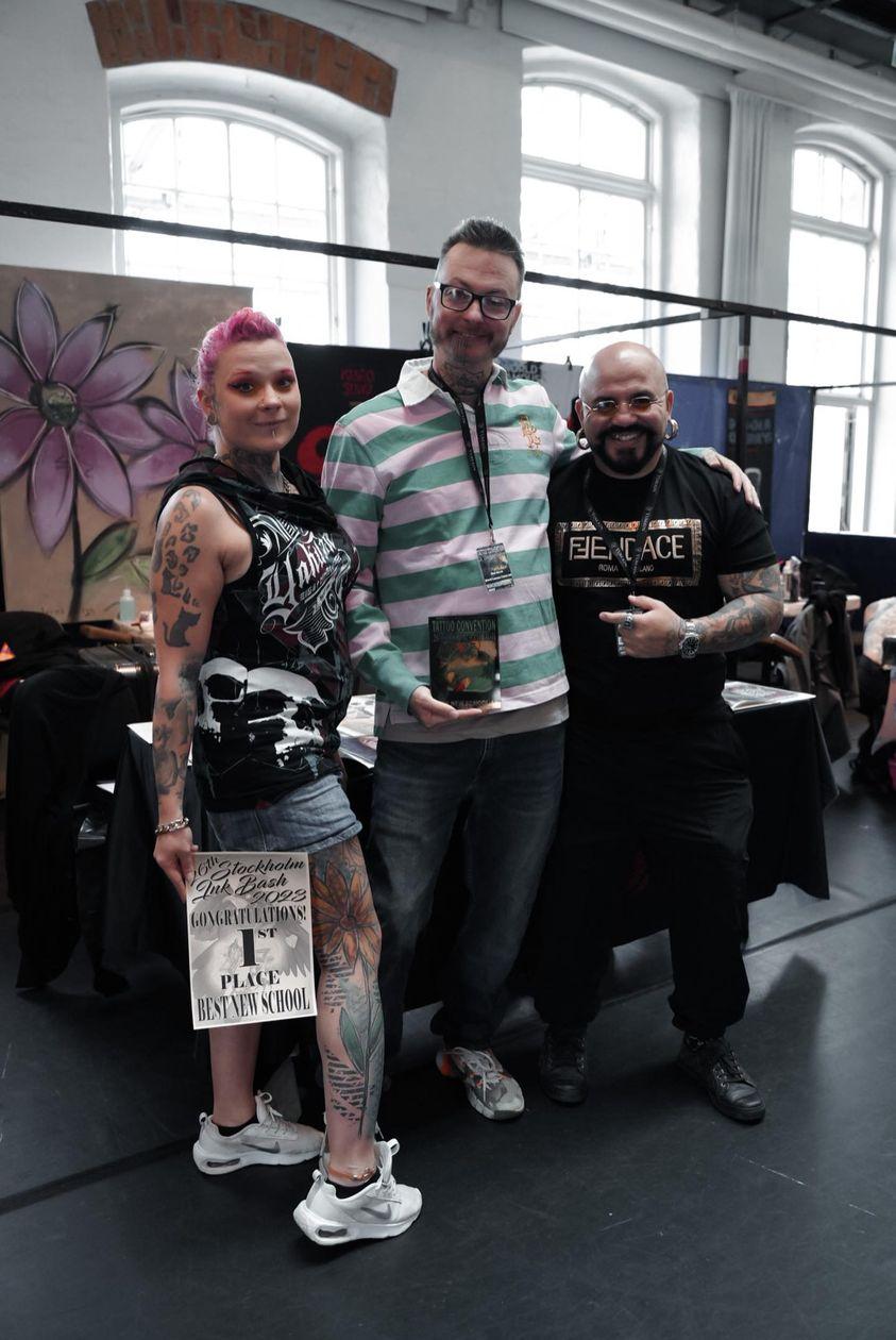 Derek Entenmann bei der Preisverleihung, 1. Platz New School Stockholm