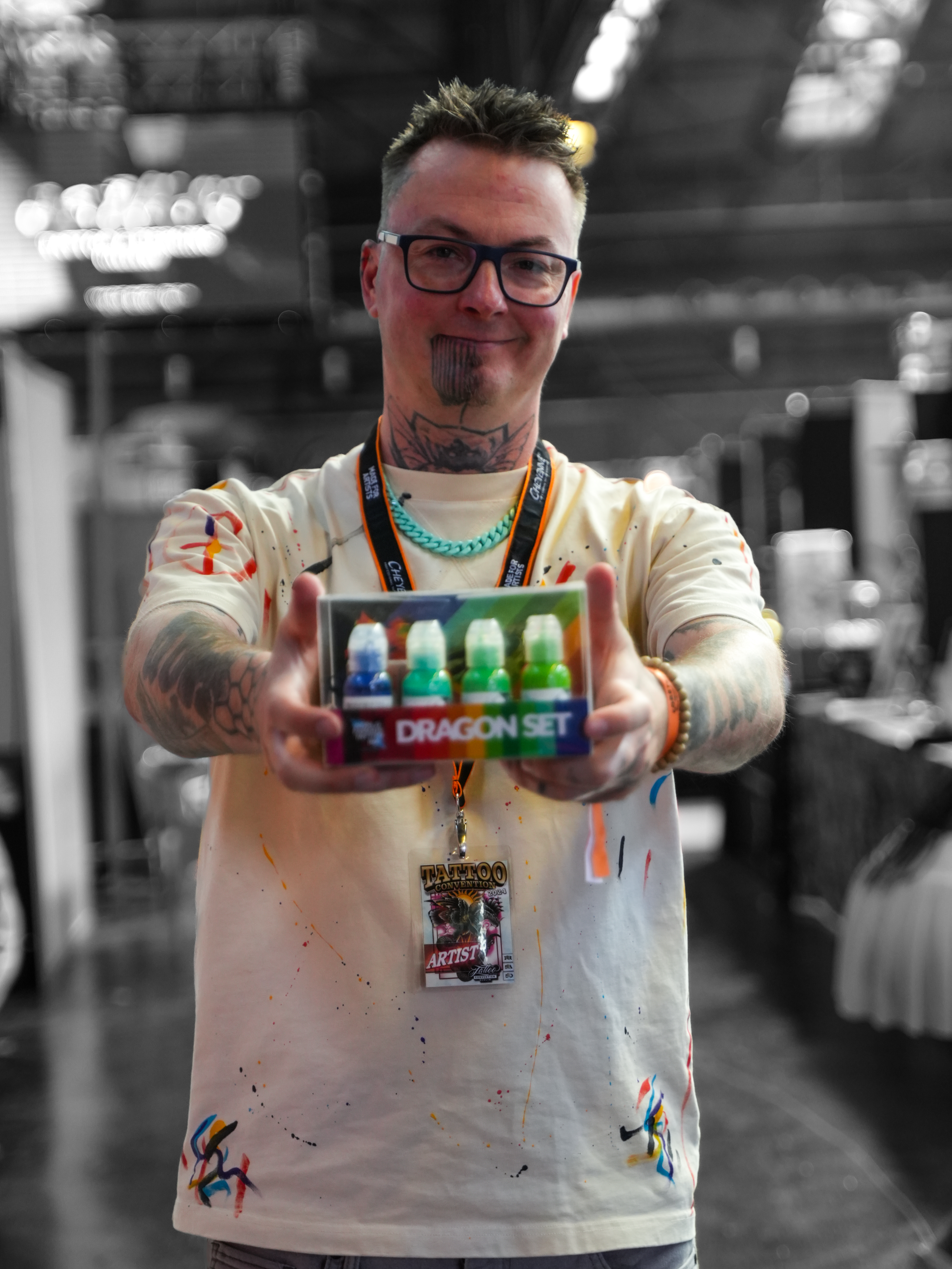 Derek Entenmann in Berlin mit World Famous Ink