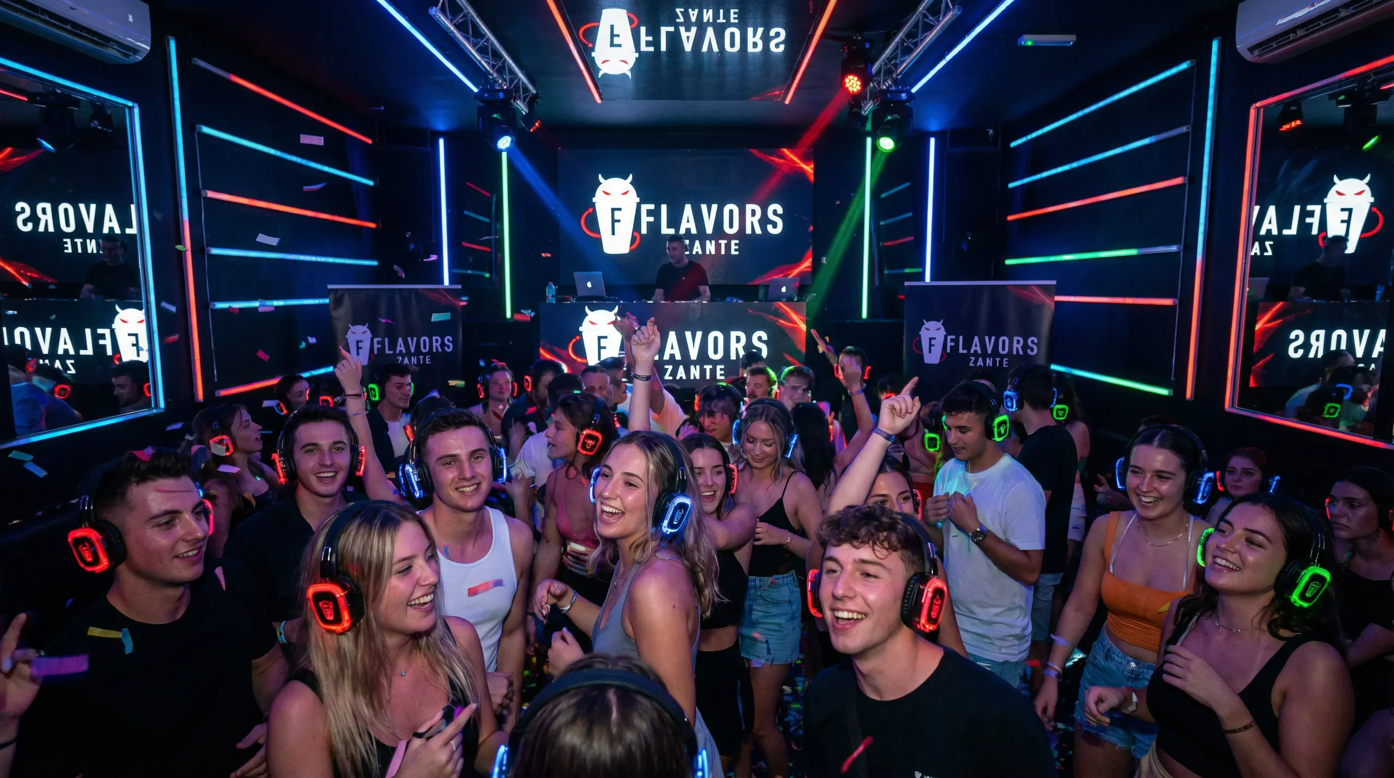 Flavors Silent Disco Night