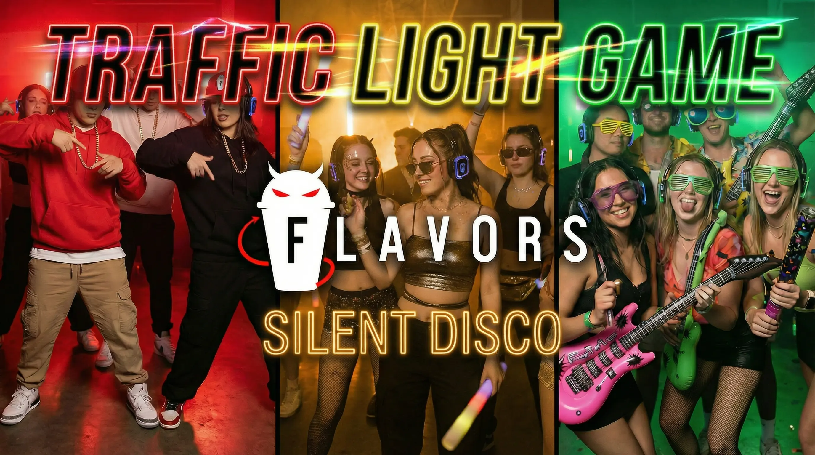 Flavors Silent Disco Poster 2