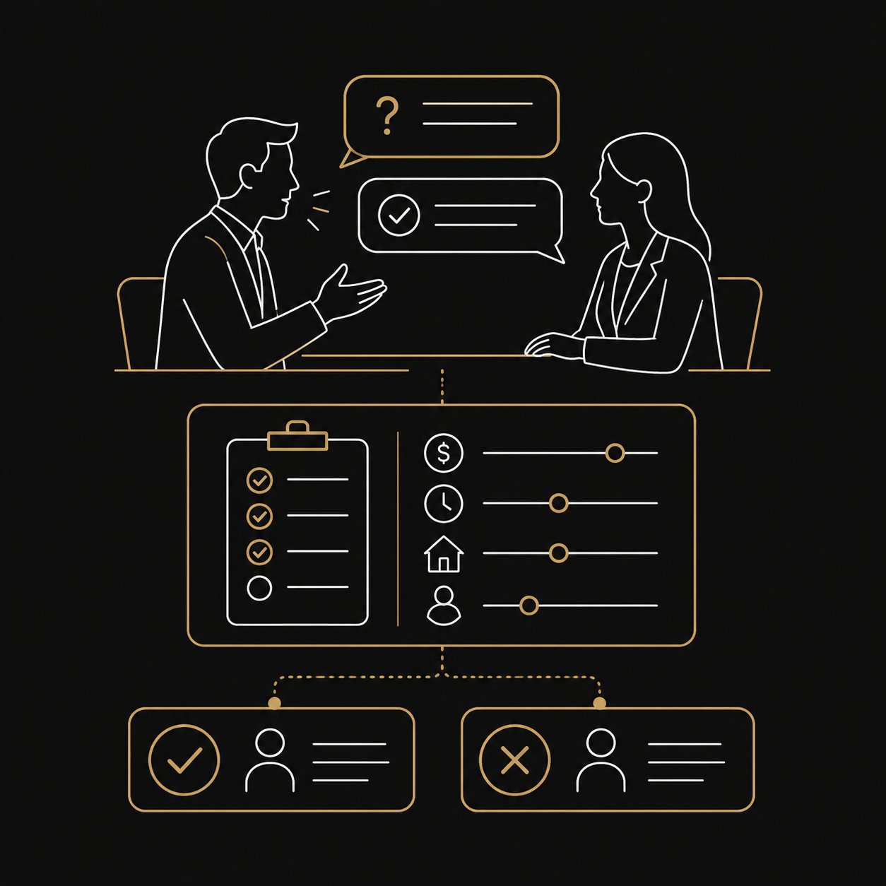 Conversational qualification