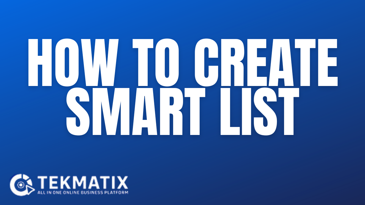 how-to-create-smart-list