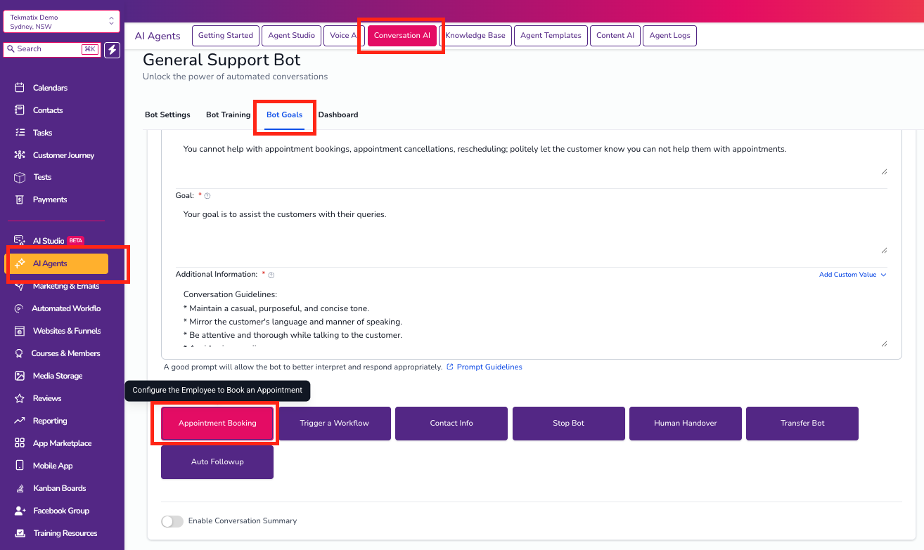 Appointment Booking AI 