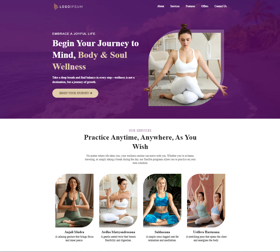 Tekmatix website template