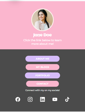 Linktree Template 3