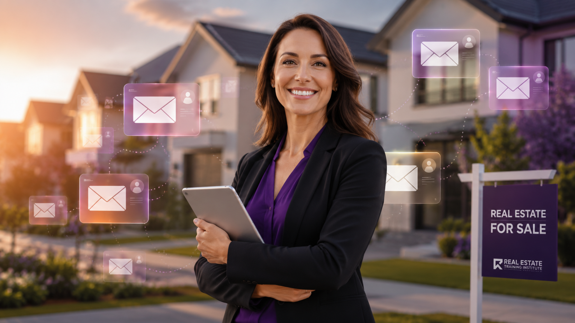 Professional South African real estate agent using email marketing to stay connected with homeowners, generate leads and win more property listings. Professional South African real estate agent using email marketing to stay connected with homeowners, generate leads and win more property listings.