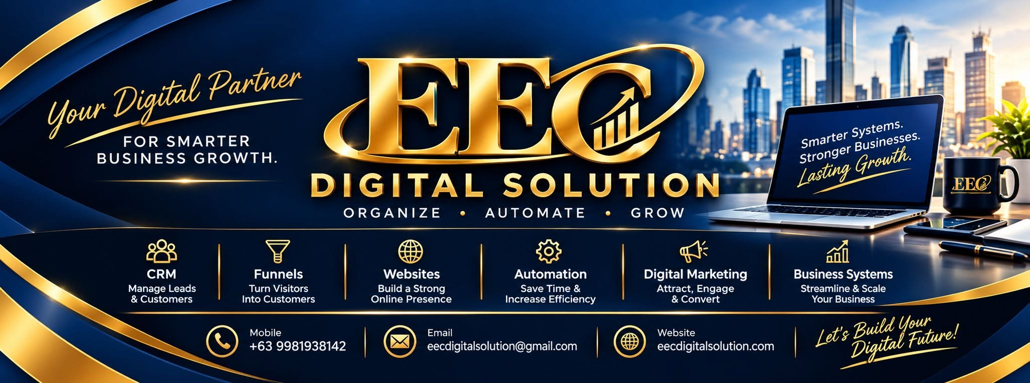 Evelyn, EEC Digital Solution business logo