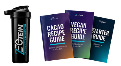Free Zeotein shaker and three digital guides