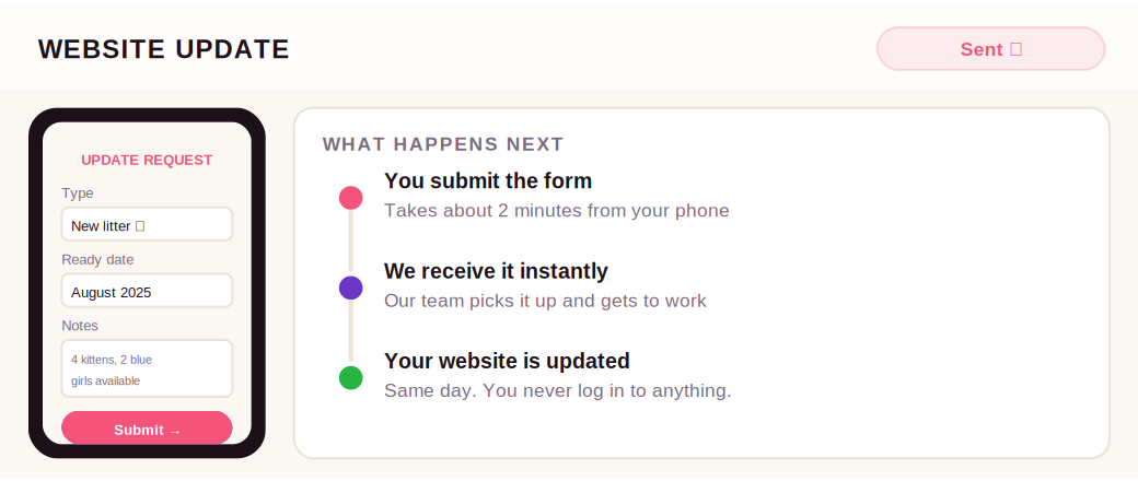Effortless Updates